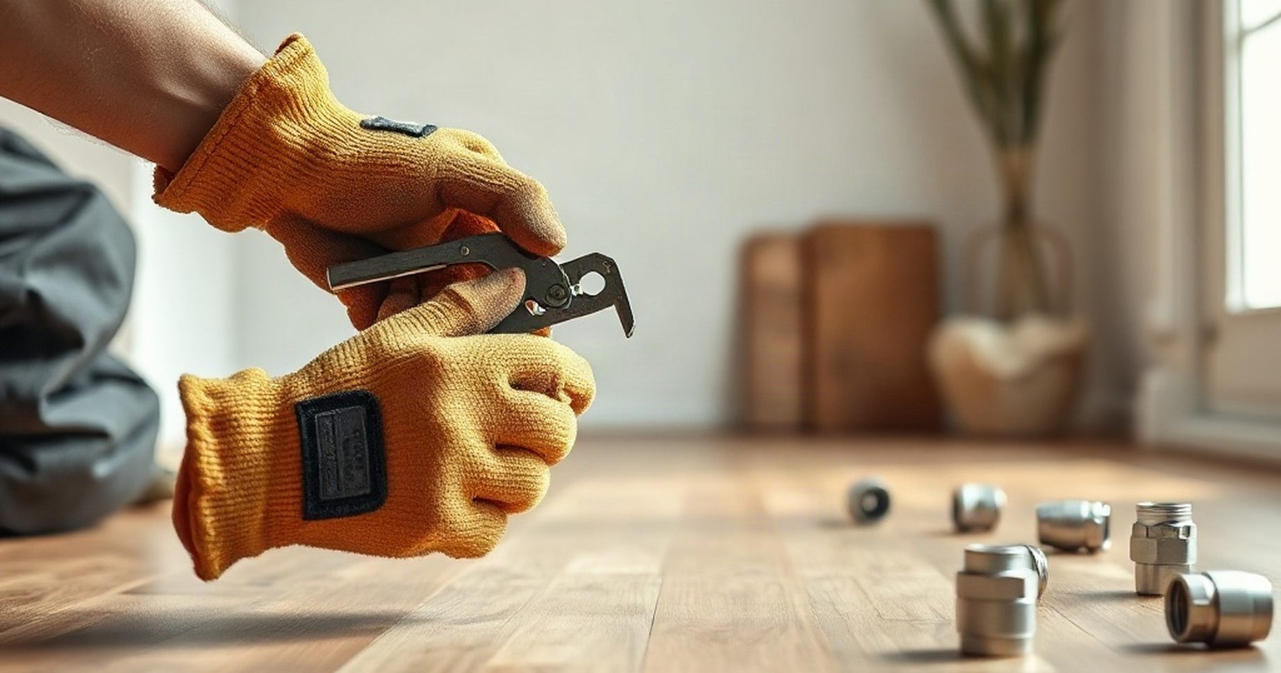 Artisan plombier en intervention à Clamart